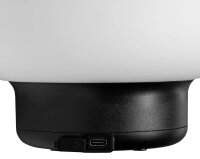 Idena Riako LED Tischlampe weiß