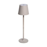 Idena 50153 Touch LED Tischlampe grau
