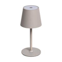 Idena 50153 Touch LED Tischlampe grau