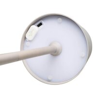 Idena 50153 Touch LED Tischlampe grau