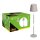 Idena 50153 Touch LED Tischlampe grau