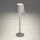 Idena 50153 Touch LED Tischlampe grau
