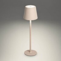 Idena 50152 Touch LED Tischlampe beige