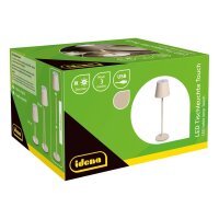 Idena 50152 Touch LED Tischlampe beige
