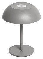 Idena Tango Touch LED Tischlampe grau