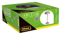Idena Tango Touch LED Tischlampe grau