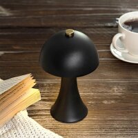 Idena Fado Touch LED Tischlampe schwarz