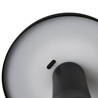 Idena Fado Touch LED Tischlampe schwarz