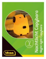 Idena Capybara LED Nachtlicht beige, 1 St.