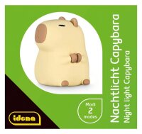 Idena Capybara LED Nachtlicht beige, 1 St.