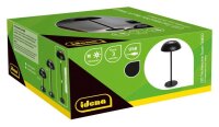 Idena Tango Touch LED Tischlampe schwarz