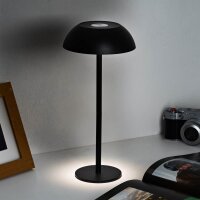 Idena Tango Touch LED Tischlampe schwarz