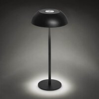 Idena Tango Touch LED Tischlampe schwarz