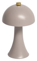 Idena Fado Touch LED Tischlampe grau