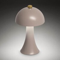 Idena Fado Touch LED Tischlampe grau
