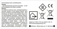 Idena Grablicht LED rot, 1 St.