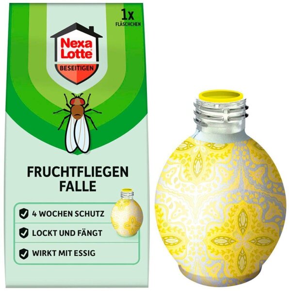 Nexa Lotte® Fruchtfliegenfalle gelb, 1 St.