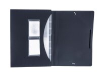 FolderSys Fächermappe 7 Fächer schwarz, 1 St.