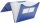FolderSys Fächermappe 12 Fächer blau, 1 St.