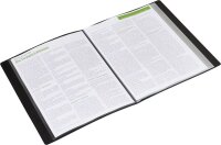 FolderSys Sichtbuch DIN A4, 30 Hüllen schwarz, 1 St.