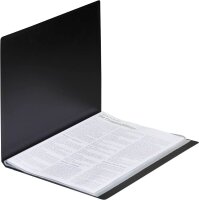 FolderSys Sichtbuch DIN A4, 30 Hüllen schwarz, 1 St.
