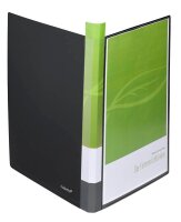 FolderSys Sichtbuch DIN A4, 30 Hüllen schwarz, 1 St.