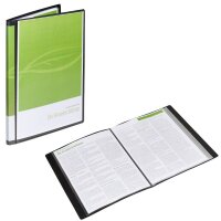 FolderSys Sichtbuch DIN A4, 40 Hüllen schwarz, 1 St.