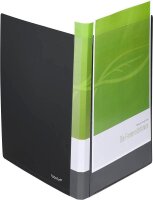 FolderSys Sichtbuch DIN A4, 40 Hüllen schwarz, 1 St.