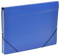 FolderSys Fächermappe 12 Fächer blau, 1 St.