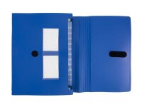 FolderSys Fächermappe 12 Fächer blau, 1 St.