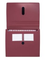 FolderSys Fächermappe 12 Fächer rot, 1 St.
