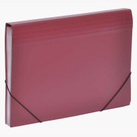 FolderSys Fächermappe 12 Fächer rot, 1 St.