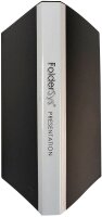 FolderSys FolderSys® Sichtbuch DIN A4, 10 Hüllen schwarz, 1 St.