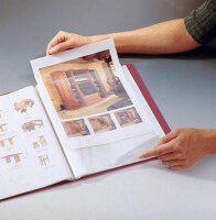 FolderSys FolderSys® Sichtbuch DIN A4, 20 Hüllen bordeaux, 1 St.