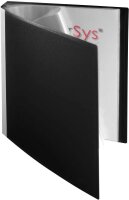 FolderSys FolderSys® Sichtbuch DIN A4, 20 Hüllen schwarz, 1 St.