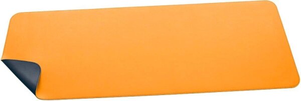 SIGEL Schreibtischunterlage gelb/grau Lederimitat 80,0 x 30,0 cm, 1 St.