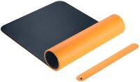 SIGEL Schreibtischunterlage gelb/grau Lederimitat 80,0 x 30,0 cm, 1 St.