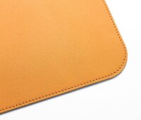 SIGEL Schreibtischunterlage gelb/grau Lederimitat 80,0 x 30,0 cm, 1 St.