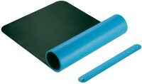 SIGEL Schreibtischunterlage blau/grün Lederimitat 80,0 x 30,0 cm, 1 St.