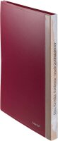 FolderSys FolderSys® Sichtbuch DIN A4, 30 Hüllen bordeaux, 1 St.