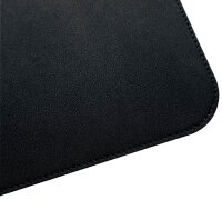 SIGEL Schreibtischunterlage schwarz/rot Lederimitat 80,0 x 30,0 cm, 1 St.