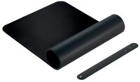 SIGEL Schreibtischunterlage schwarz Lederimitat 80,0 x 30,0 cm, 1 St.