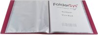 FolderSys FolderSys® Sichtbuch DIN A4, 40 Hüllen bordeaux, 1 St.