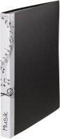 FolderSys FolderSys® Sichtbuch DIN A4, 40 Hüllen schwarz, 1 St.