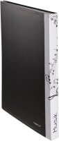 FolderSys FolderSys® Sichtbuch DIN A4, 40 Hüllen schwarz, 1 St.