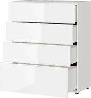 GERMANIA Kommode Oakland, 3695-84 weiß 83,0 x 42,0 x 102,0 cm, 1 St.