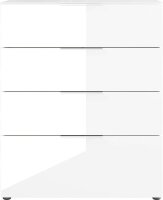 GERMANIA Kommode Oakland, 3695-84 weiß 83,0 x 42,0 x 102,0 cm, 1 St.