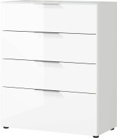 GERMANIA Kommode Oakland, 3695-84 weiß 83,0 x 42,0 x 102,0 cm, 1 St.