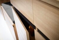 GERMANIA Schuhschrank Lissabon, 3471-228 edelbuche 1 Fachboden 96,0 x 40,0 x 103,0 cm