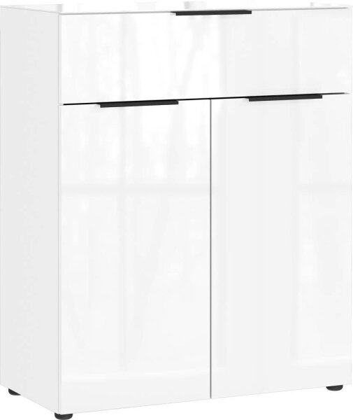 GERMANIA Kommode Oakland, 3696-84 weiß 83,0 x 42,0 x 102,0 cm, 1 St.